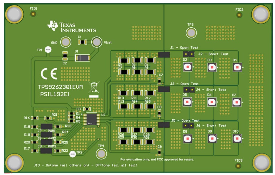 Texas Instruments Module d'évaluation TPS92623-Q1EVM